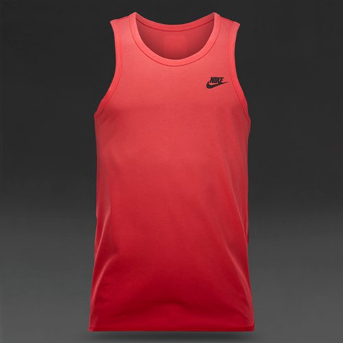 Nike Sportswear Bonded Fade Tank Rio / Gym Red / Black for Men